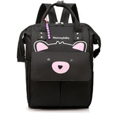 Easy to Carry Diaper Bag for Mother (Bear Black)